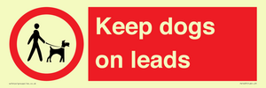 PV1437: Keep dogs on leads