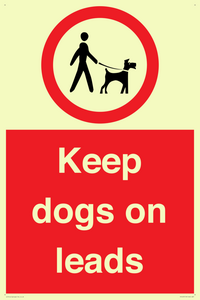 PV1437: Keep dogs on leads