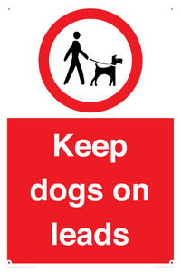 PV1437: Keep dogs on leads