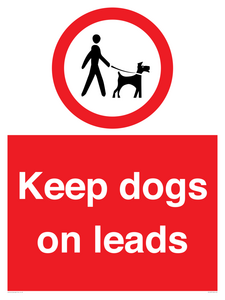 PV1437: Keep dogs on leads