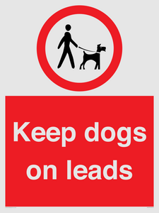 PV1437: Keep dogs on leads