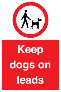 PV1437: Keep dogs on leads