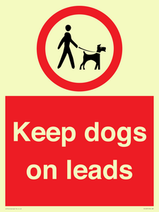 PV1437: Keep dogs on leads