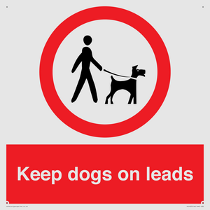 PV1437: Keep dogs on leads