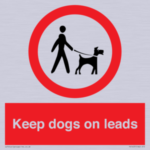 PV1437: Keep dogs on leads