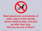 PV14828: Most people pick up their dog's poo