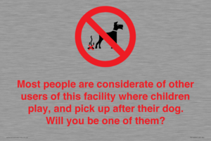 PV14828: Most people pick up their dog's poo
