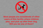 PV14828: Most people pick up their dog's poo