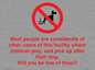 PV14828: Most people pick up their dog's poo