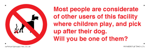PV14828: Most people pick up their dog's poo