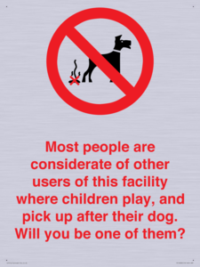 PV14828: Most people pick up their dog's poo