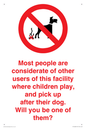 PV14828: Most people pick up their dog's poo