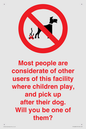 PV14828: Most people pick up their dog's poo