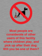 PV14828: Most people pick up their dog's poo