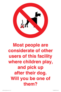 PV14828: Most people pick up their dog's poo