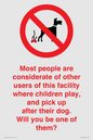 PV14828: Most people pick up their dog's poo