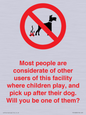 PV14828: Most people pick up their dog's poo