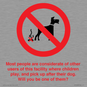PV14828: Most people pick up their dog's poo