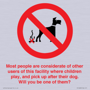 PV14828: Most people pick up their dog's poo
