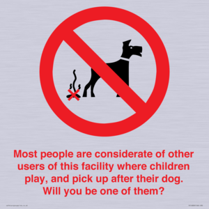 PV14828: Most people pick up their dog's poo