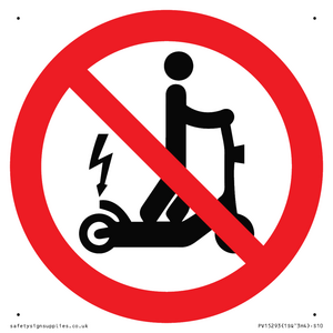 PV15293: No e-scooters symbol only
