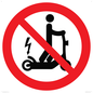 PV15293: No e-scooters symbol only
