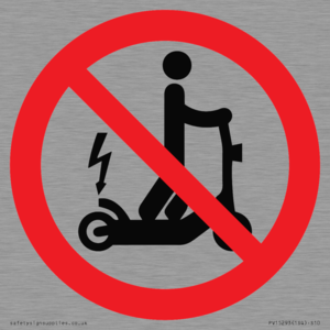 PV15293: No e-scooters symbol only