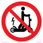 PV15293: No e-scooters symbol only