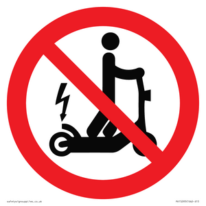 PV15293: No e-scooters symbol only