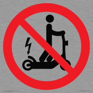 PV15293: No e-scooters symbol only