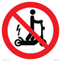 PV15293: No e-scooters symbol only