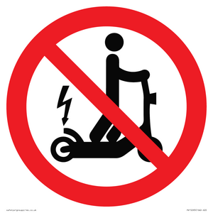 PV15293: No e-scooters symbol only