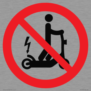 PV15293: No e-scooters symbol only