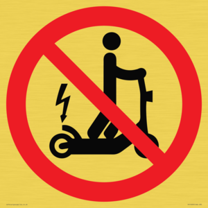 PV15293: No e-scooters symbol only