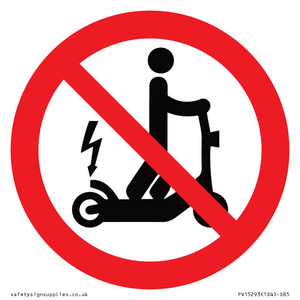 PV15293: No e-scooters symbol only