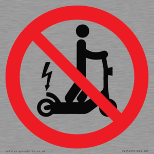 PV15293: No e-scooters symbol only