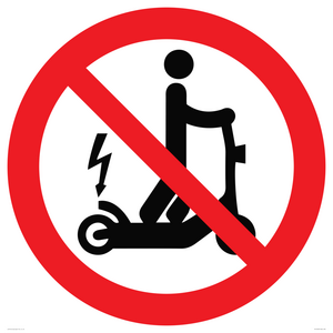 PV15293: No e-scooters symbol only