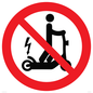 PV15293: No e-scooters symbol only