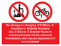 PV15295: No storage or charging of E-Bikes, E-Scooters, Mobility Scooters