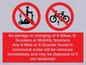 PV15295: No storage or charging of E-Bikes, E-Scooters, Mobility Scooters