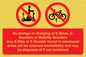 PV15295: No storage or charging of E-Bikes, E-Scooters, Mobility Scooters