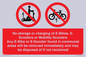 PV15295: No storage or charging of E-Bikes, E-Scooters, Mobility Scooters