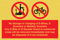 PV15295: No storage or charging of E-Bikes, E-Scooters, Mobility Scooters