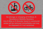 PV15295: No storage or charging of E-Bikes, E-Scooters, Mobility Scooters