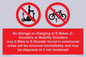 PV15295: No storage or charging of E-Bikes, E-Scooters, Mobility Scooters