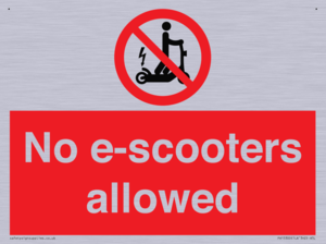 PV15300: No e-scooters allowed
