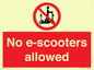 PV15300: No e-scooters allowed
