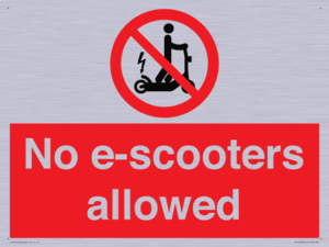PV15300: No e-scooters allowed
