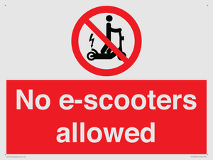 PV15300: No e-scooters allowed
