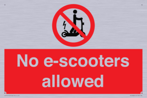 PV15300: No e-scooters allowed